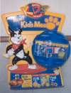 Kid's Meal, Styrene Distortion Printed & Formed, Bonded Back, Changeable Inserts. Mounts on Stand or Pole